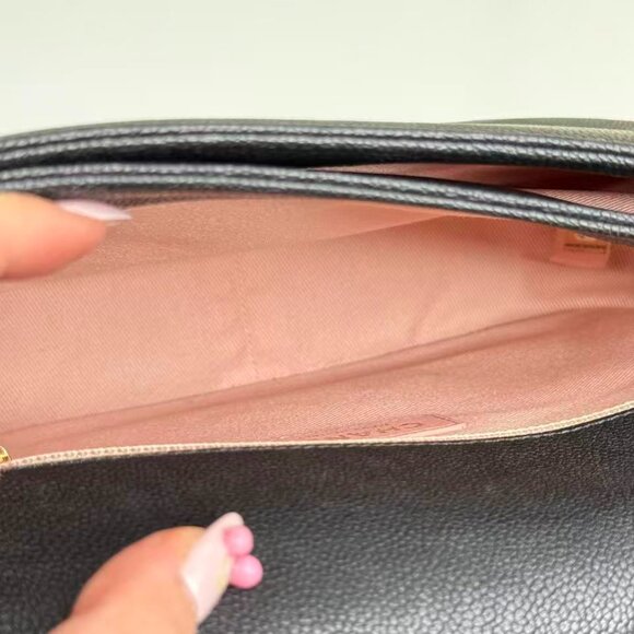 Chanel Black Caviar Leather Shoulder Bag Crossbody Crossbody - Picture 7 of 7